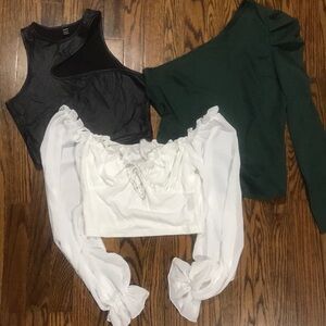 Three tops